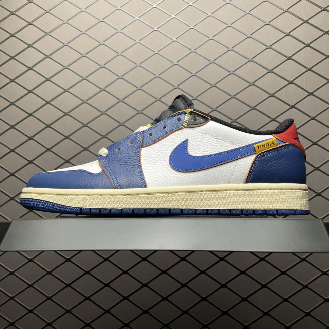 Union LA x Air Jordan 1 AJ1乔1低帮休闲板鞋 HQ6998-146 大厂代工流