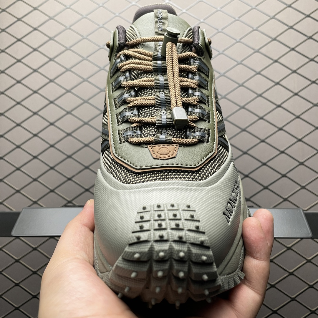 Moncler 盟可睐/蒙口 Trailgrip GTX 抗撕裂材质山地户外鞋 鞋身采用Cordura防