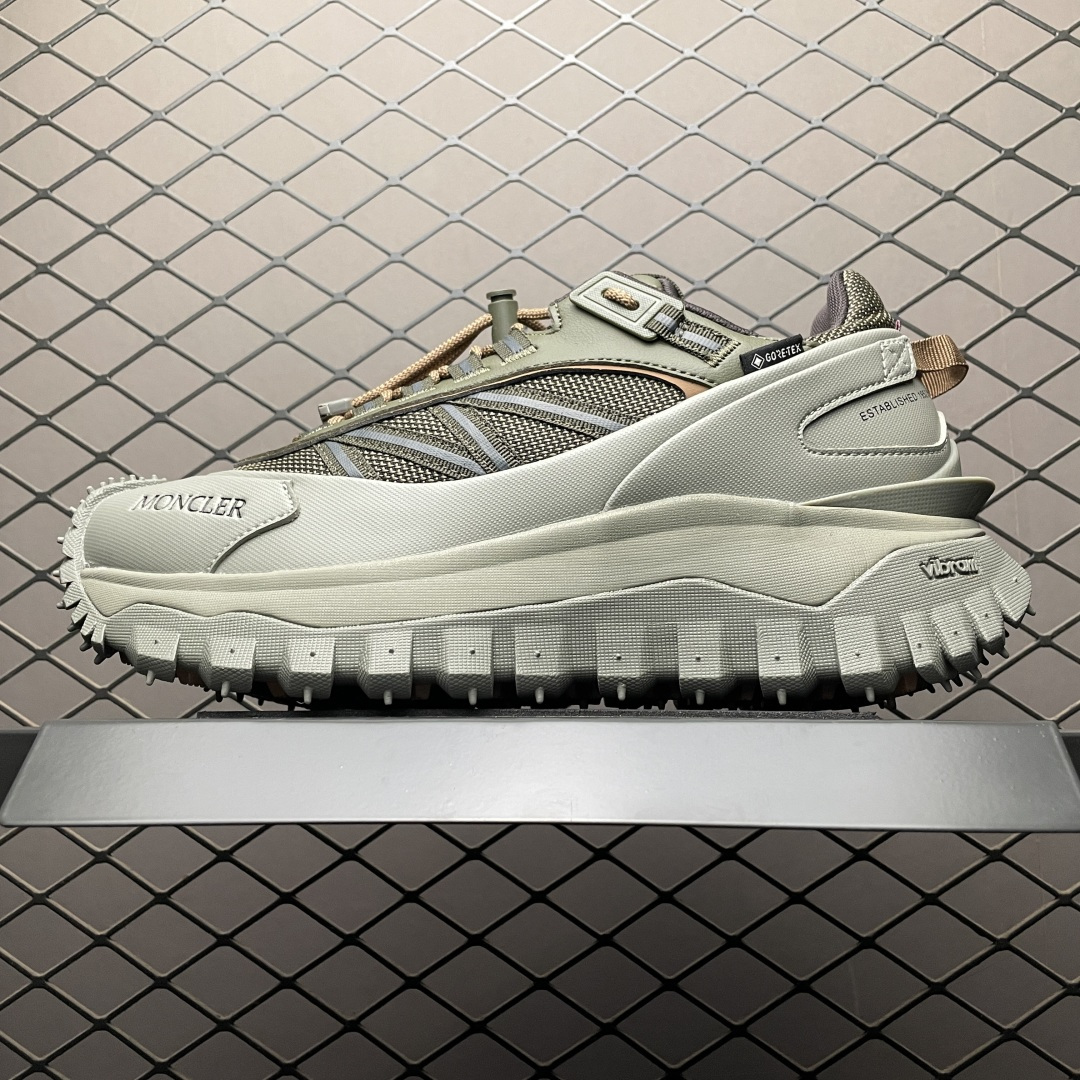 Moncler 盟可睐/蒙口 Trailgrip GTX 抗撕裂材质山地户外鞋 鞋身采用Cordura防
