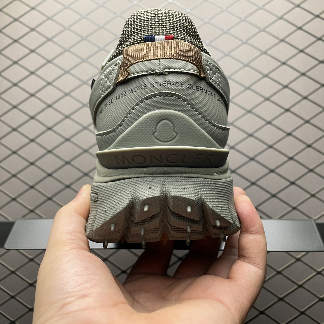 Moncler 盟可睐/蒙口 Trailgrip GTX 抗撕裂材质山地户外鞋 鞋身采用Cordura防
