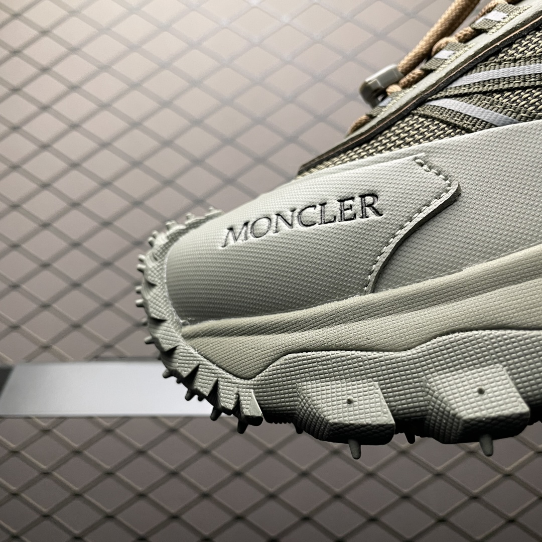 Moncler 盟可睐/蒙口 Trailgrip GTX 抗撕裂材质山地户外鞋 鞋身采用Cordura防