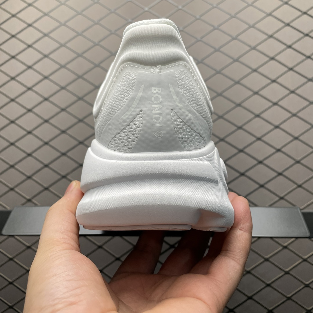 【纯原】 平台专供 Hoka Bondi 9 帮带9 网面透气跑步鞋 全新外贸订单出货 中底布可区分版本