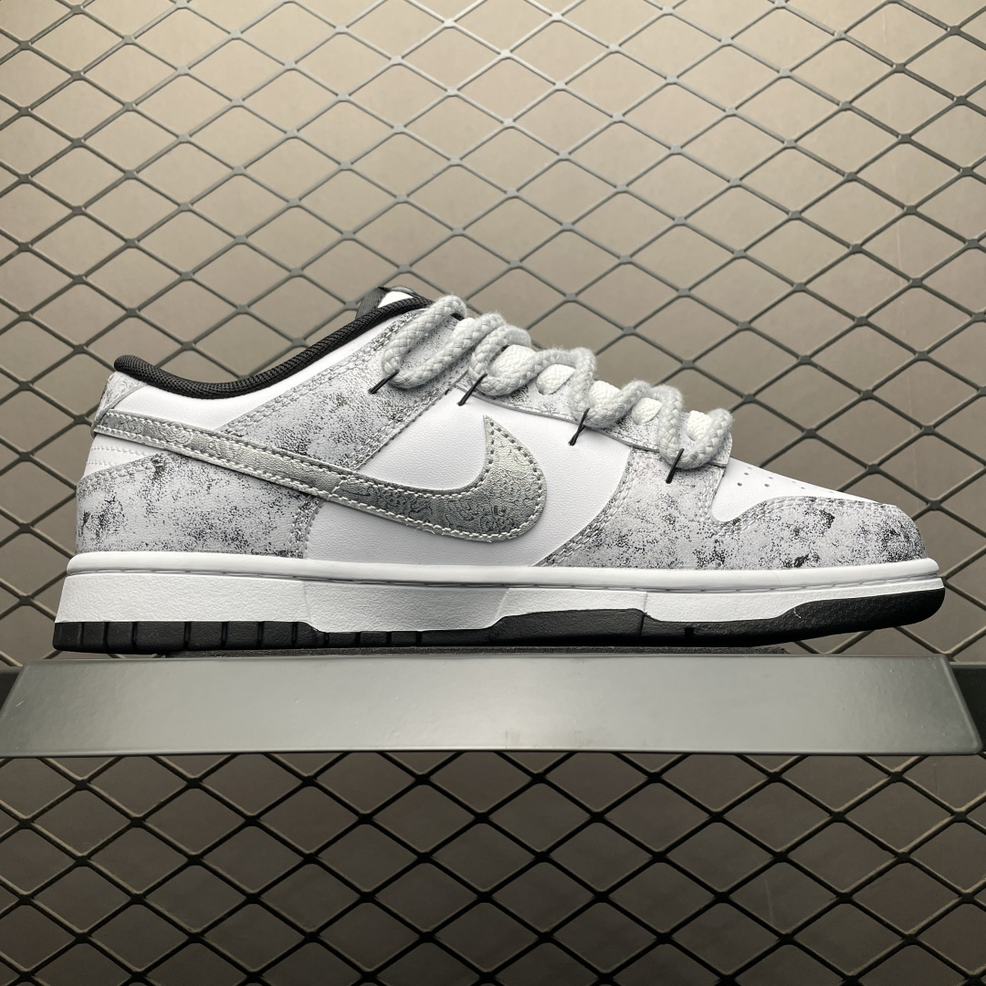 图片[3]-NK Dunk Low 客制款 低帮休闲板鞋 DD1391-100 尺码：40 40.5 41 42 42.5 43 44 44.5 45 46-选品中心