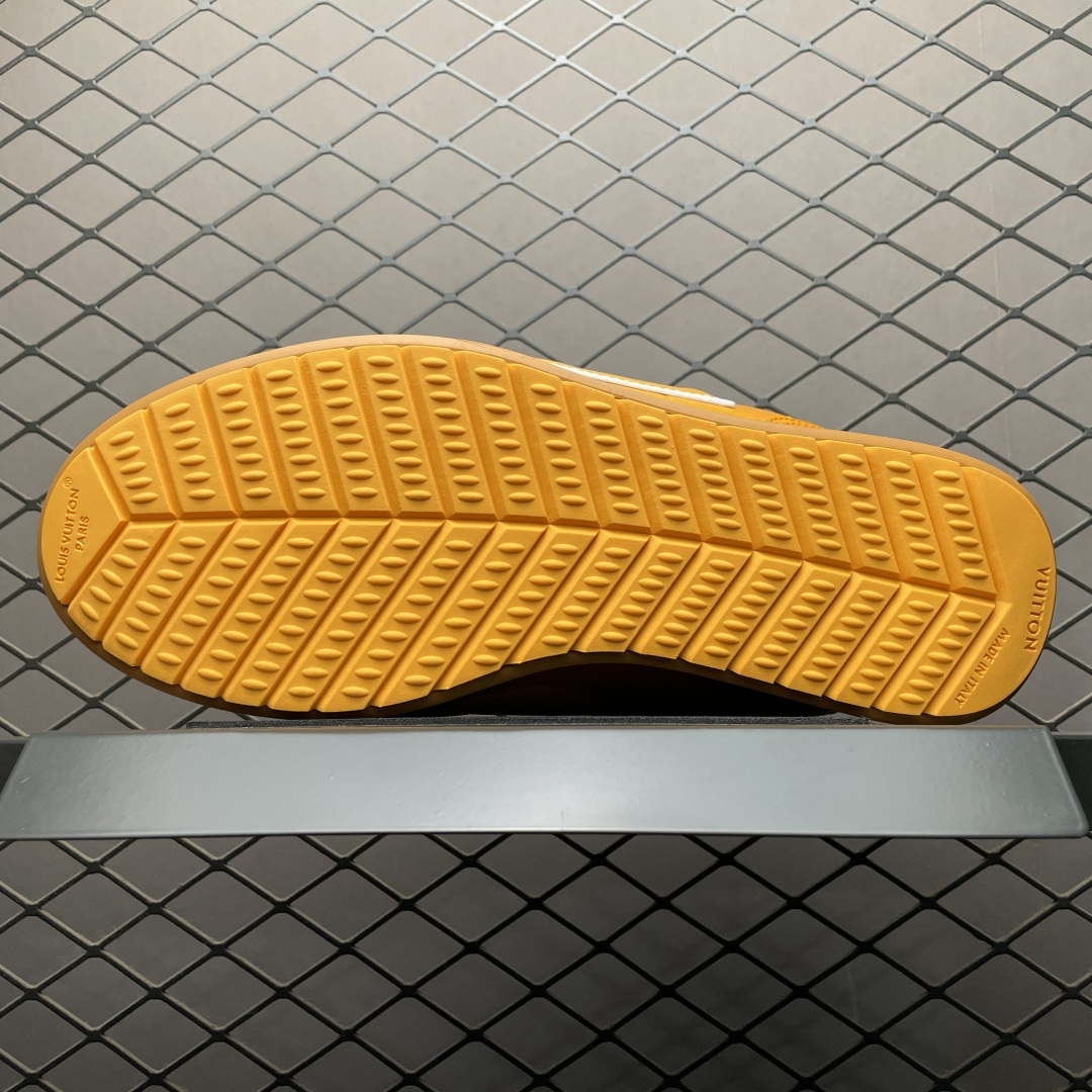 图片[5]-M版纯原 Nigo x Louis Vuitton 路易威登 LV Buttersoft 阿甘鞋 低帮休闲面包鞋 全新订单 高端零售外贸充正专供 原版购入开发 全鞋羊皮 牛皮鞋面 ZP级全套包装 完美楦型 正确卡色 大底TPU 质感媲美原版 细节与原版一致 请注意区分市面通货材 尺码：35 36 37 38 39 40 41 42 43 44 45 46 偏大一码-选品中心