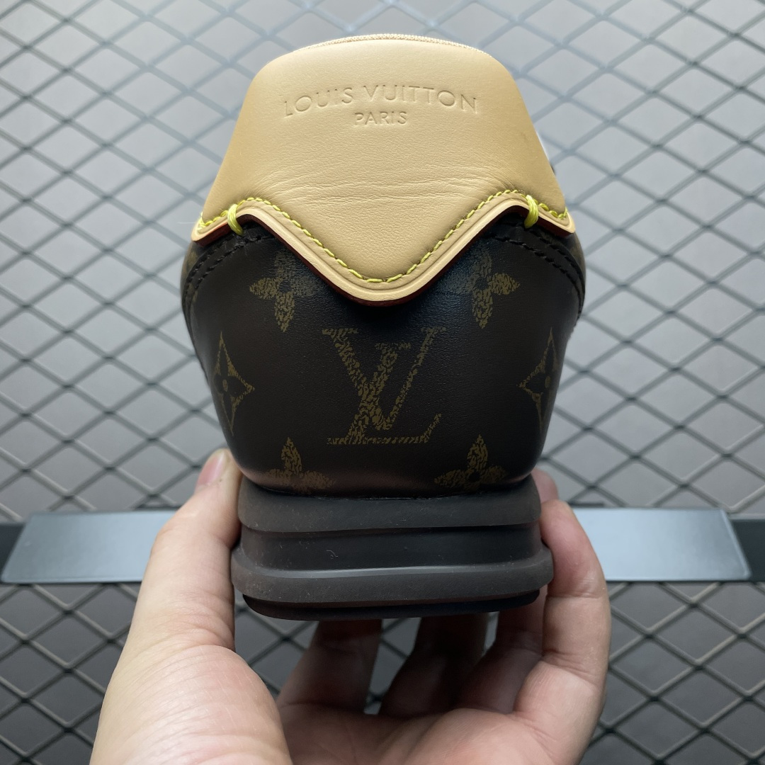 图片[2]-M版纯原 Nigo x Louis Vuitton 路易威登 LV Buttersoft 阿甘鞋 低帮休闲面包鞋 全新订单 高端零售外贸充正专供 原版购入开发 全鞋羊皮 牛皮鞋面 ZP级全套包装 完美楦型 正确卡色 大底TPU 质感媲美原版 细节与原版一致 请注意区分市面通货材 尺码：35 36 37 38 39 40 41 42 43 44 45 46 偏大一码-选品中心