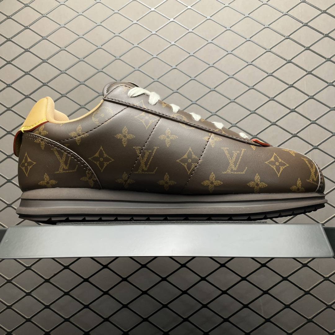 图片[3]-M版纯原 Nigo x Louis Vuitton 路易威登 LV Buttersoft 阿甘鞋 低帮休闲面包鞋 全新订单 高端零售外贸充正专供 原版购入开发 全鞋羊皮 牛皮鞋面 ZP级全套包装 完美楦型 正确卡色 大底TPU 质感媲美原版 细节与原版一致 请注意区分市面通货材 尺码：35 36 37 38 39 40 41 42 43 44 45 46 偏大一码-选品中心