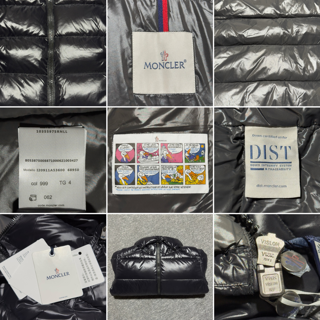 图片[9]-S# Moncler 盟可睐/蒙口 Maya 全新国标90绒 玛雅 明星同款经典羽绒服 真正原版购回开发打版 高端零售专供 品质保证 100%放心出街 尺码：1 2 3 4 5-选品中心