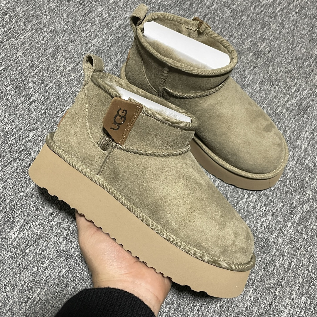 图片[6]-网红爆款 平台外贸专供 UGG 厚底雪地靴 1178014 外贸平台充Z 高端零售专供品质 十年品牌制鞋代工厂生产线出品 注重每一处细节 隆丰A级真羊皮毛一体 完全遵循ZP工艺流程打造 尺码：35 36 37 38 39 40-选品中心