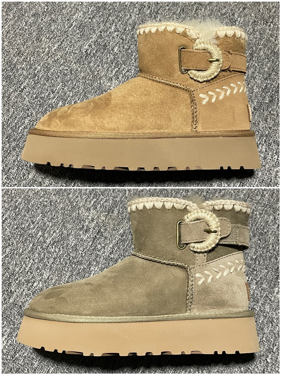 图片[5]-网红爆款 平台外贸专供 UGG 厚底雪地靴 1150817 外贸平台充Z 高端零售专供品质 十年品牌制鞋代工厂生产线出品 注重每一处细节 隆丰A级真羊皮毛一体 完全遵循ZP工艺流程打造 尺码：35 36 37 38 39 40-选品中心