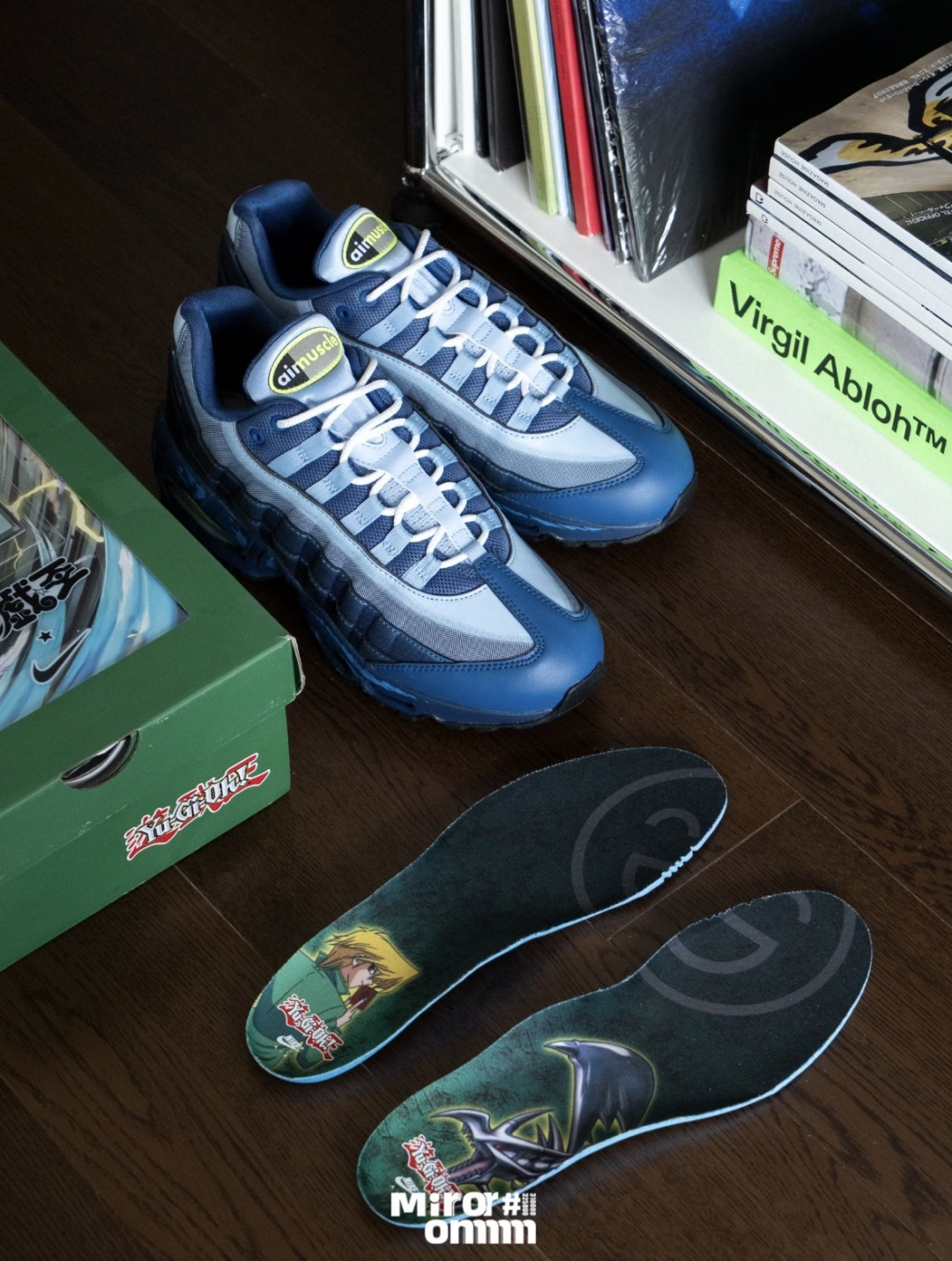 样品私！重磅突袭！超人气顶流外贸单品🔥🔥🔥纯原版 Yu-Gi-Oh x NK Air Muscle 95 游戏王联名联名款低帮休闲运动鞋 II7404-400  

重金原鞋购入 独家私模打造 原版定制辅料（独家正品同源定制卡片）  

首轮少量出货 ！