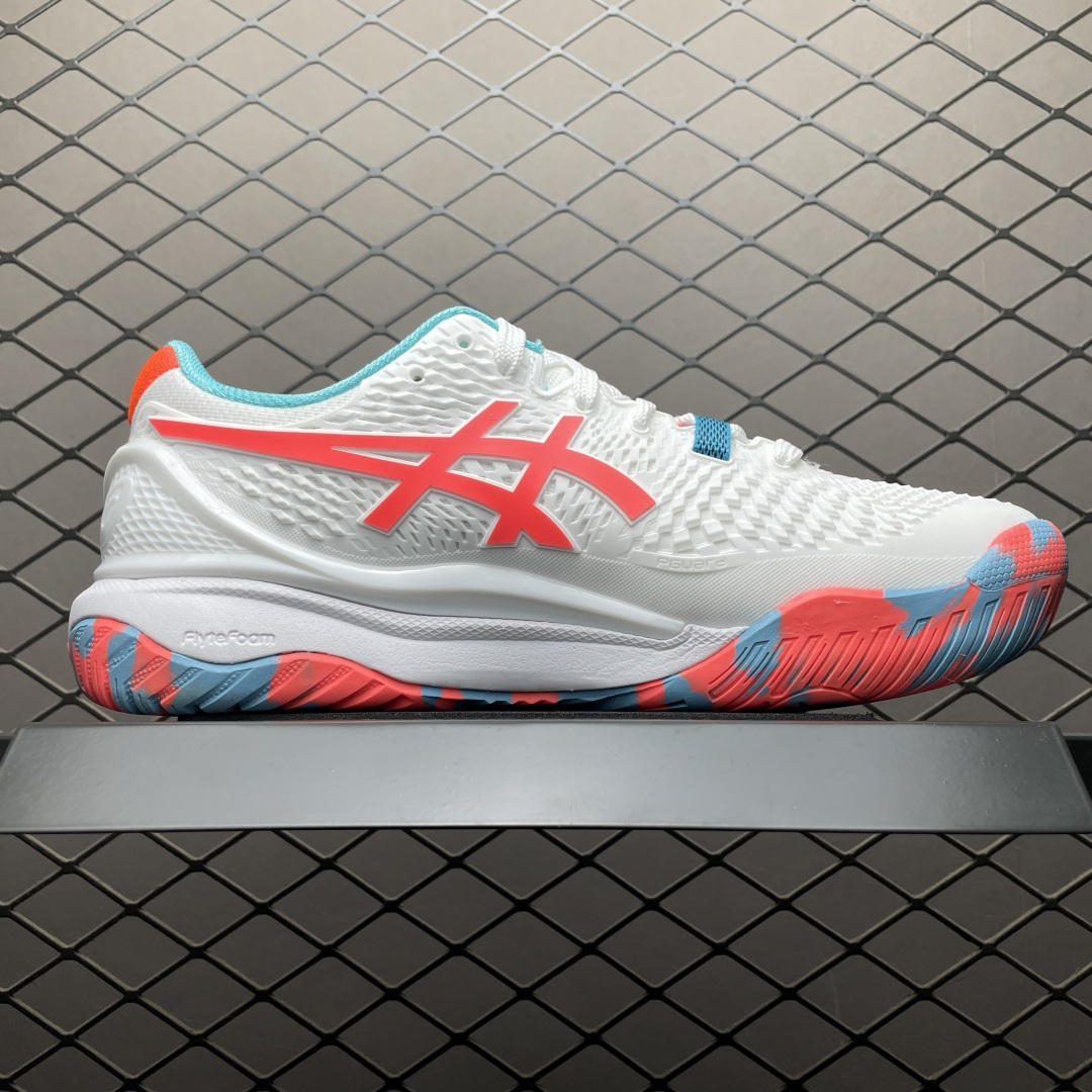 图片[3]-Asics 亚瑟士 GEL-Resolution 9 低帮运动休闲跑步鞋 1041A435-100 尺码：36-46 含半码-选品中心