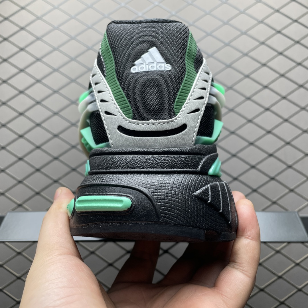 图片[2]-外贸爆款 Pharrell x AD Adistar Jellyfish 联名款低帮复古风老爹鞋 JP9276 未来科技感十足 以3D风格焕新演绎标志性三条纹 为造型添上点睛之笔 金属质感视觉效果TPU自带哑光反射 非常的细节 最大的亮点无疑是鞋屁股 大块的tpu包裹 让增高的大底不再突兀 更显腿长脚细 尺码：36 36.5 37 38 38.5 39 40 40.5 41 42 42.5 43 44 44.5 45 46 47-选品中心