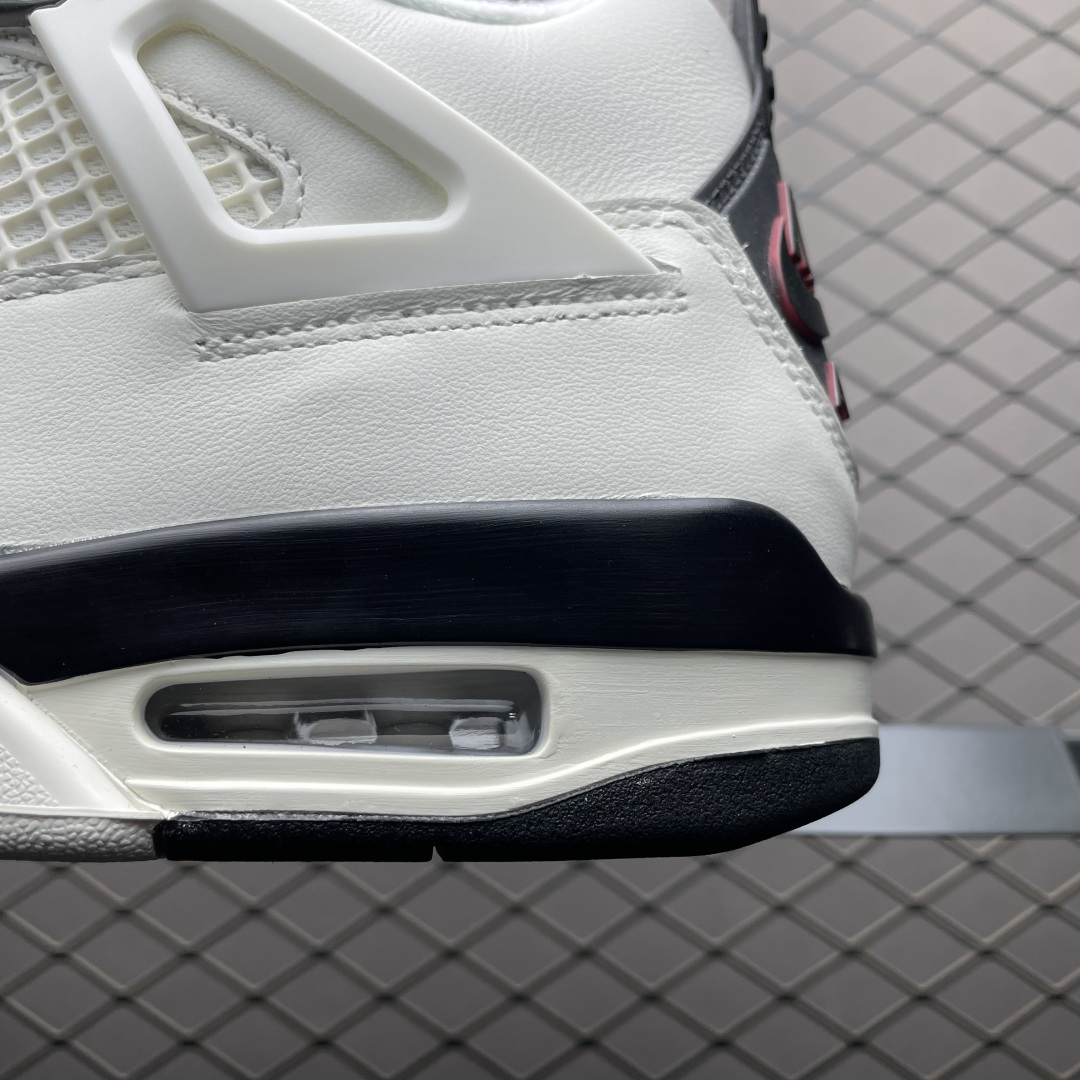 图片[4]-Air Jordan 4 AJ4乔4 文化篮球鞋 IM4002-100 专业AJ大厂出品 主力合作工厂 优势供应市场 一线大厂水准 平民价格定位 全新模具开发 纯正4代正确鞋型 进口头层皮料 高清洁度 立体高频 四线中底拉帮 网格大小 各方面细节都不错 品质完全碾压市面诸多嘴炮\”纯原\”杀猪版本 尺码：40 40.5 41 42 42.5 43 44 44.5 45 46 47.5-选品中心