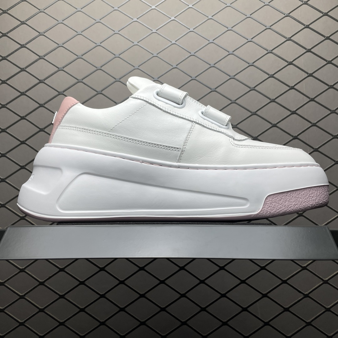 图片[3]-海淘专供版 Acne Studios 魔术贴 低帮休闲小白鞋 欧阳娜娜 赵露思 宋佳 杨超越 宋佳同款 高端零售 外贸充正专供 原版购入开发 正确奶香大底 正确全鞋身采用进口头层皮 请注意区分市面通货材 尺码：35 36 37 38 39 40-选品中心