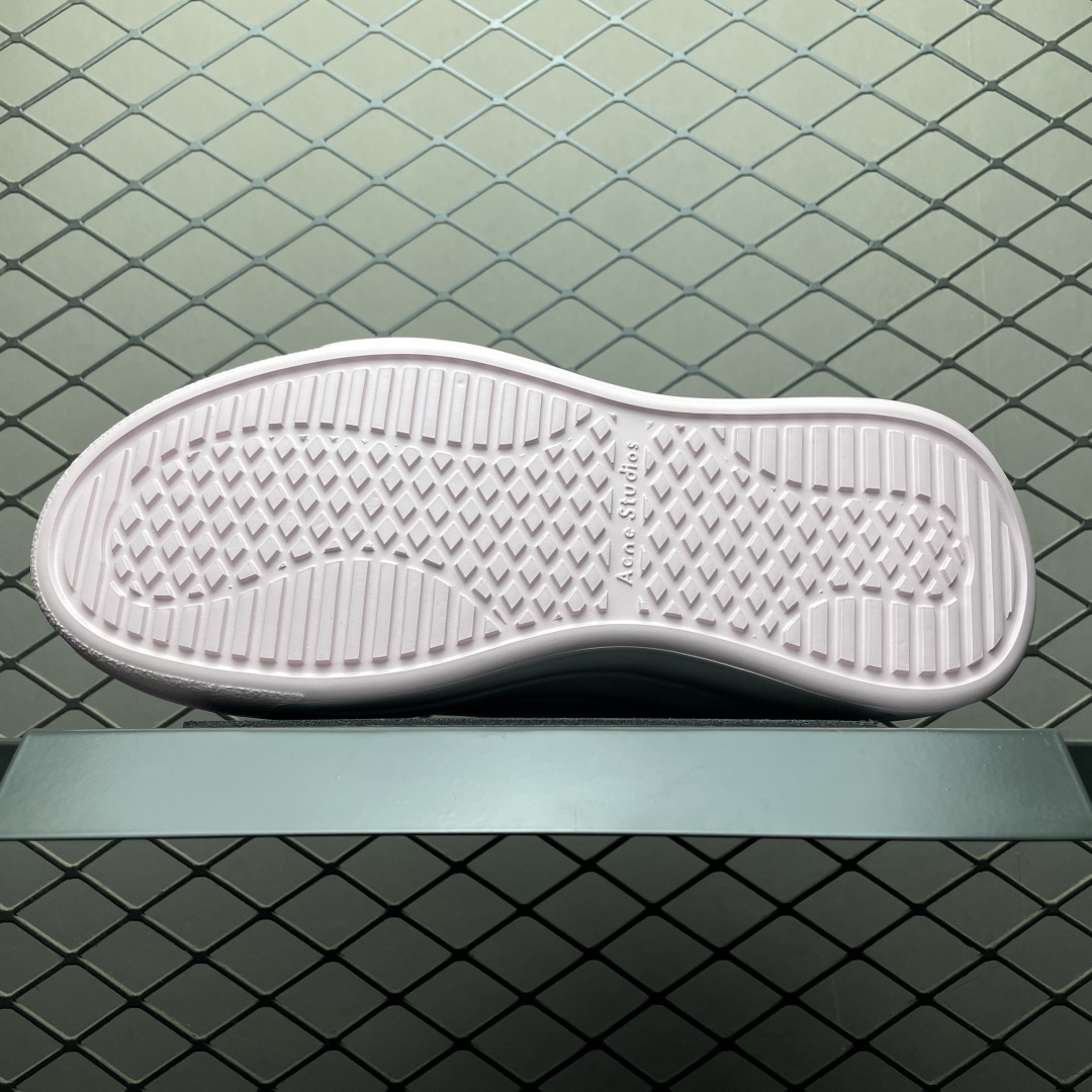 图片[5]-海淘专供版 Acne Studios 魔术贴 低帮休闲小白鞋 欧阳娜娜 赵露思 宋佳 杨超越 宋佳同款 高端零售 外贸充正专供 原版购入开发 正确奶香大底 正确全鞋身采用进口头层皮 请注意区分市面通货材 尺码：35 36 37 38 39 40-选品中心