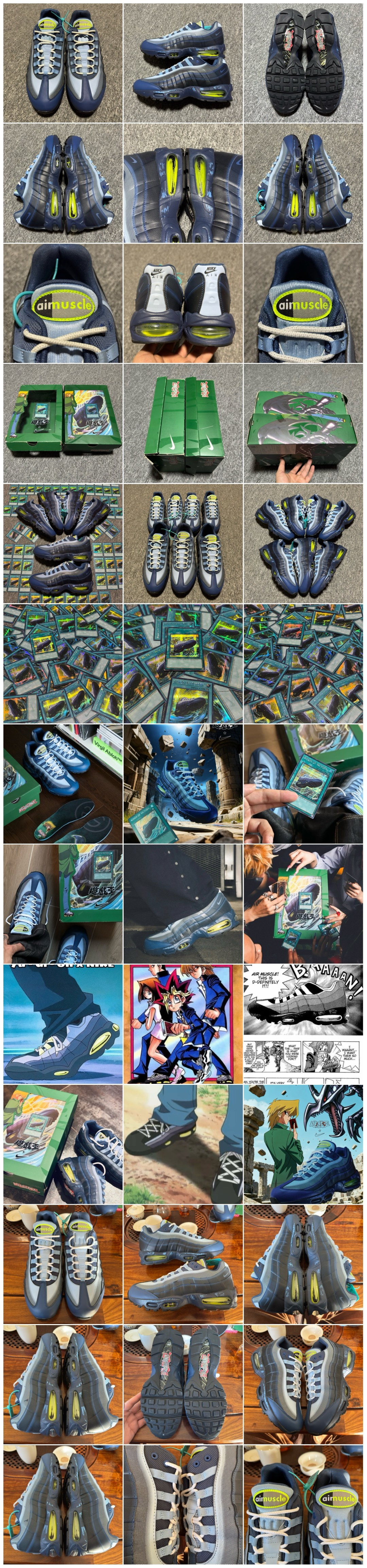 图片[8]-重磅突袭！超人气顶流外贸单品🔥🔥🔥纯原版 Yu-Gi-Oh x NK Air Muscle 95 游戏王联名联名款低帮休闲运动鞋 II7404-400 首批少量出货 重金购入两双原鞋 独家私模开发打造 原版定制1：1鞋盒、包装纸等辅料 独家正品同源定制变色卡片 平台外贸充Z 高端零售专供品质 尺码：36 37.5 38 38.5 39 40 40.5 41 42 42.5 43 44 44.5 45 46 47.5 售后注意⚠️此款为定制鞋盒 和定制卡片 比较贵重 ！卡片藏于鞋盒内 若售后鞋盒有人为拆开损坏扣30元 （正常物流损坏不扣钱）-选品中心