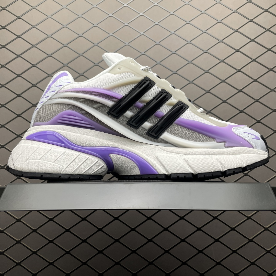 图片[3]-外贸爆款 Pharrell x AD Adistar Jellyfish 联名款低帮复古风老爹鞋 JP9272 未来科技感十足 以3D风格焕新演绎标志性三条纹 为造型添上点睛之笔 金属质感视觉效果TPU自带哑光反射 非常的细节 最大的亮点无疑是鞋屁股 大块的tpu包裹 让增高的大底不再突兀 更显腿长脚细 尺码：36 36.5 37 38 38.5 39 40 40.5 41 42 42.5 43 44 44.5 45 46 47-选品中心