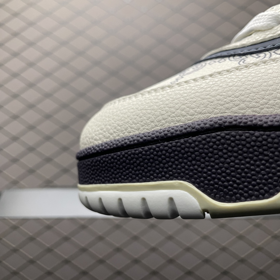 图片[6]-海淘专供 Gucci 古驰 RE-Web 春夏新款 复古休闲板鞋 海淘代购专供品质 正确楦型 配件齐全 进口皮料/原版羊皮内里 匠心打造 其用料及细节已争取最大限度还原公司正品 实拍如图 所见即所得 谨防混卖 尺码：39 40 41 42 43 44 45-选品中心