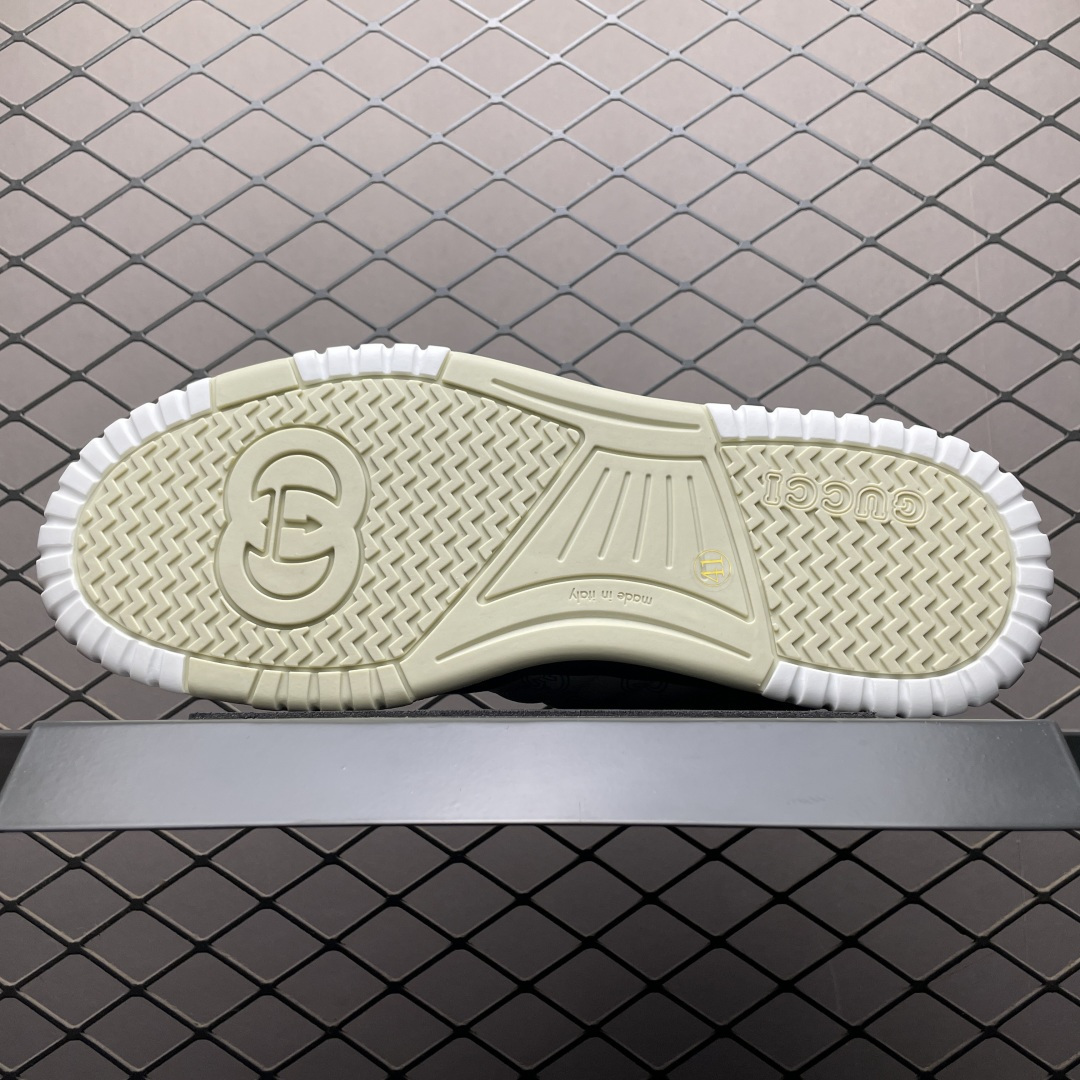 图片[5]-海淘专供 Gucci 古驰 RE-Web 春夏新款 复古休闲板鞋 海淘代购专供品质 正确楦型 配件齐全 进口皮料/原版羊皮内里 匠心打造 其用料及细节已争取最大限度还原公司正品 实拍如图 所见即所得 谨防混卖 尺码：39 40 41 42 43 44 45-选品中心