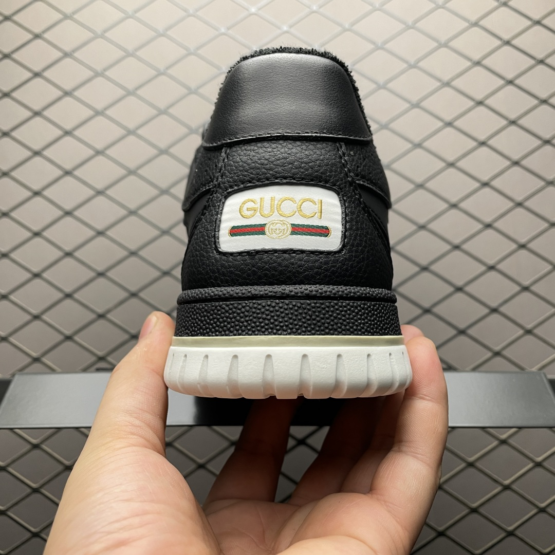 图片[2]-海淘专供 Gucci 古驰 RE-Web 春夏新款 复古休闲板鞋 海淘代购专供品质 正确楦型 配件齐全 进口皮料/原版羊皮内里 匠心打造 其用料及细节已争取最大限度还原公司正品 实拍如图 所见即所得 谨防混卖 尺码：39 40 41 42 43 44 45-选品中心