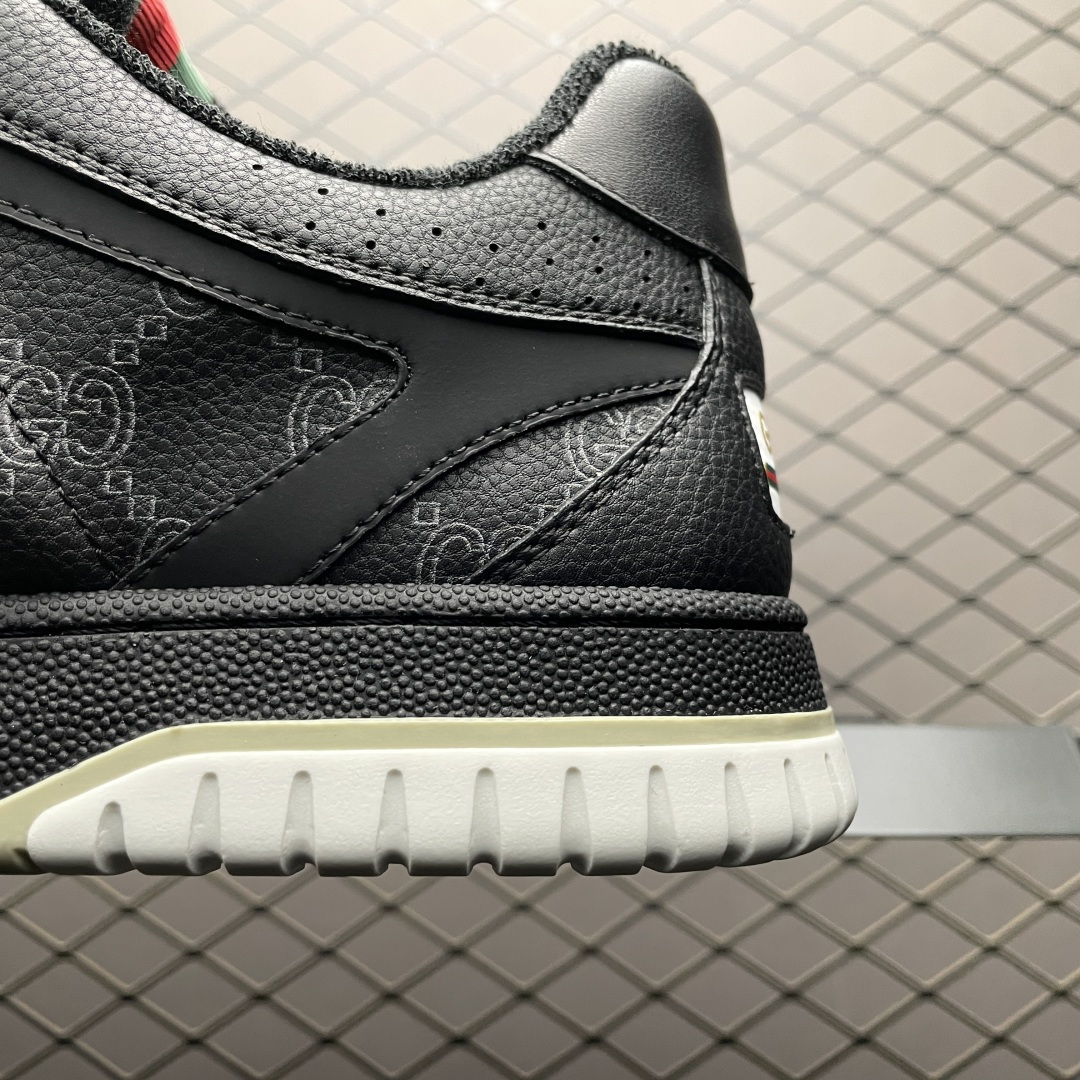 图片[4]-海淘专供 Gucci 古驰 RE-Web 春夏新款 复古休闲板鞋 海淘代购专供品质 正确楦型 配件齐全 进口皮料/原版羊皮内里 匠心打造 其用料及细节已争取最大限度还原公司正品 实拍如图 所见即所得 谨防混卖 尺码：39 40 41 42 43 44 45-选品中心