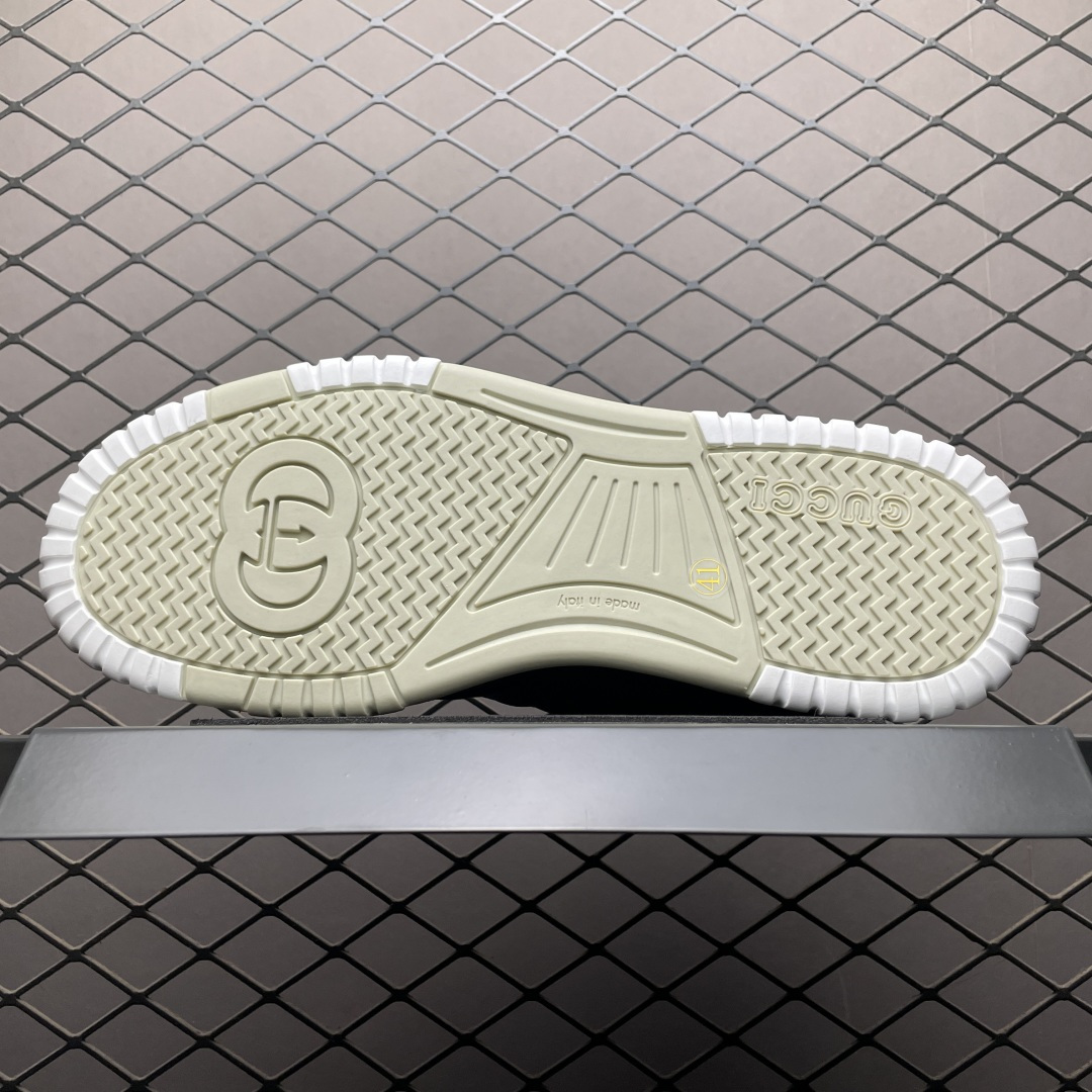 图片[5]-海淘专供 Gucci 古驰 RE-Web 春夏新款 复古休闲板鞋 海淘代购专供品质 正确楦型 配件齐全 进口皮料/原版羊皮内里 匠心打造 其用料及细节已争取最大限度还原公司正品 实拍如图 所见即所得 谨防混卖 尺码：39 40 41 42 43 44 45-选品中心