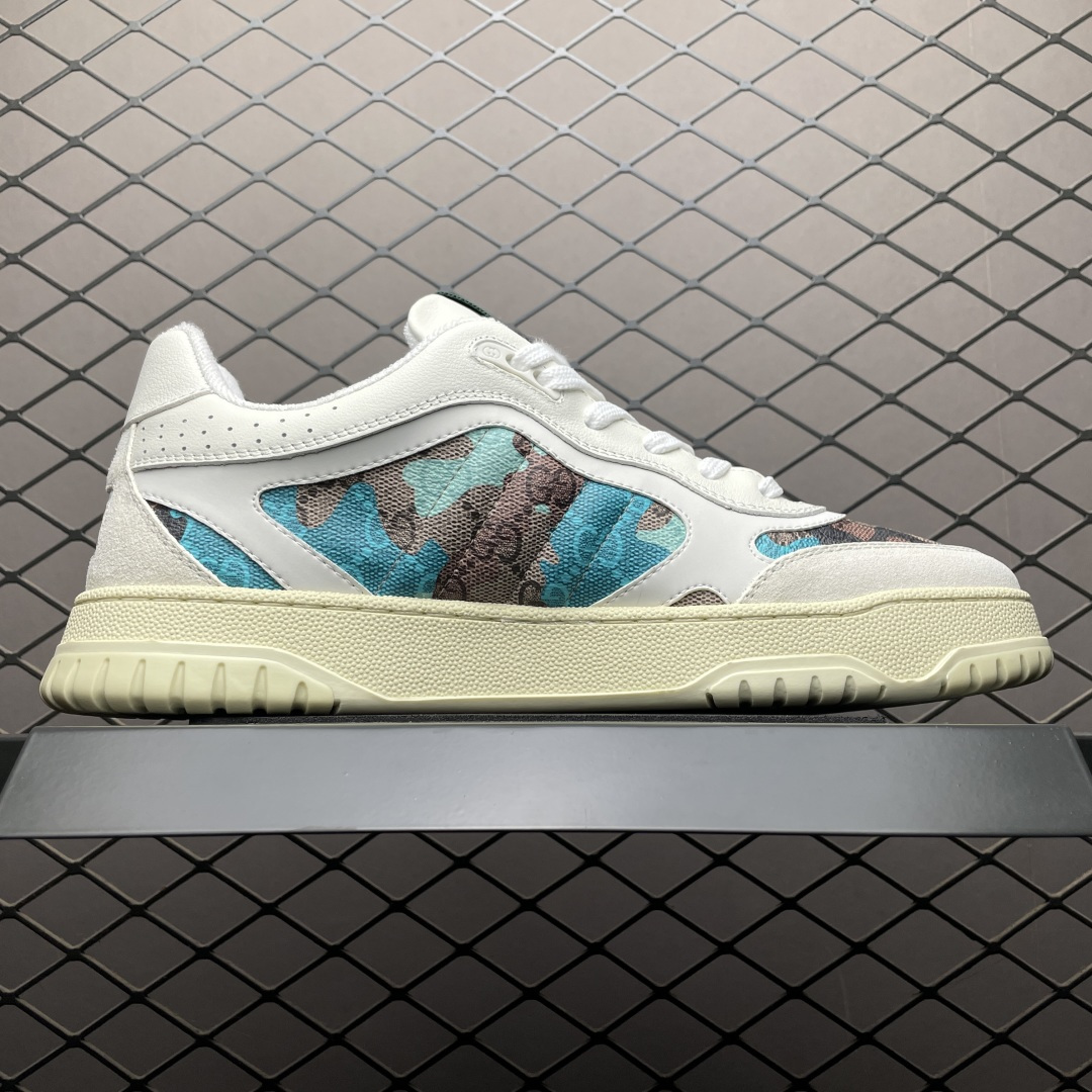 图片[3]-海淘专供 Gucci 古驰 RE-Web 春夏新款 复古休闲板鞋 海淘代购专供品质 正确楦型 配件齐全 进口皮料/原版羊皮内里 匠心打造 其用料及细节已争取最大限度还原公司正品 实拍如图 所见即所得 谨防混卖 尺码：39 40 41 42 43 44 45-选品中心