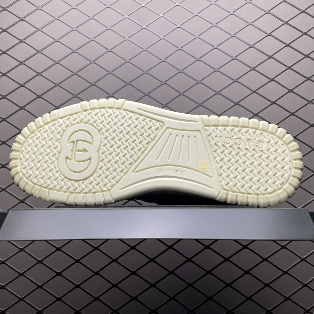 图片[5]-海淘专供 Gucci 古驰 RE-Web 春夏新款 复古休闲板鞋 海淘代购专供品质 正确楦型 配件齐全 进口皮料/原版羊皮内里 匠心打造 其用料及细节已争取最大限度还原公司正品 实拍如图 所见即所得 谨防混卖 尺码：39 40 41 42 43 44 45-选品中心