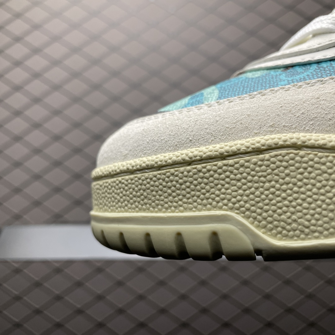 图片[6]-海淘专供 Gucci 古驰 RE-Web 春夏新款 复古休闲板鞋 海淘代购专供品质 正确楦型 配件齐全 进口皮料/原版羊皮内里 匠心打造 其用料及细节已争取最大限度还原公司正品 实拍如图 所见即所得 谨防混卖 尺码：39 40 41 42 43 44 45-选品中心