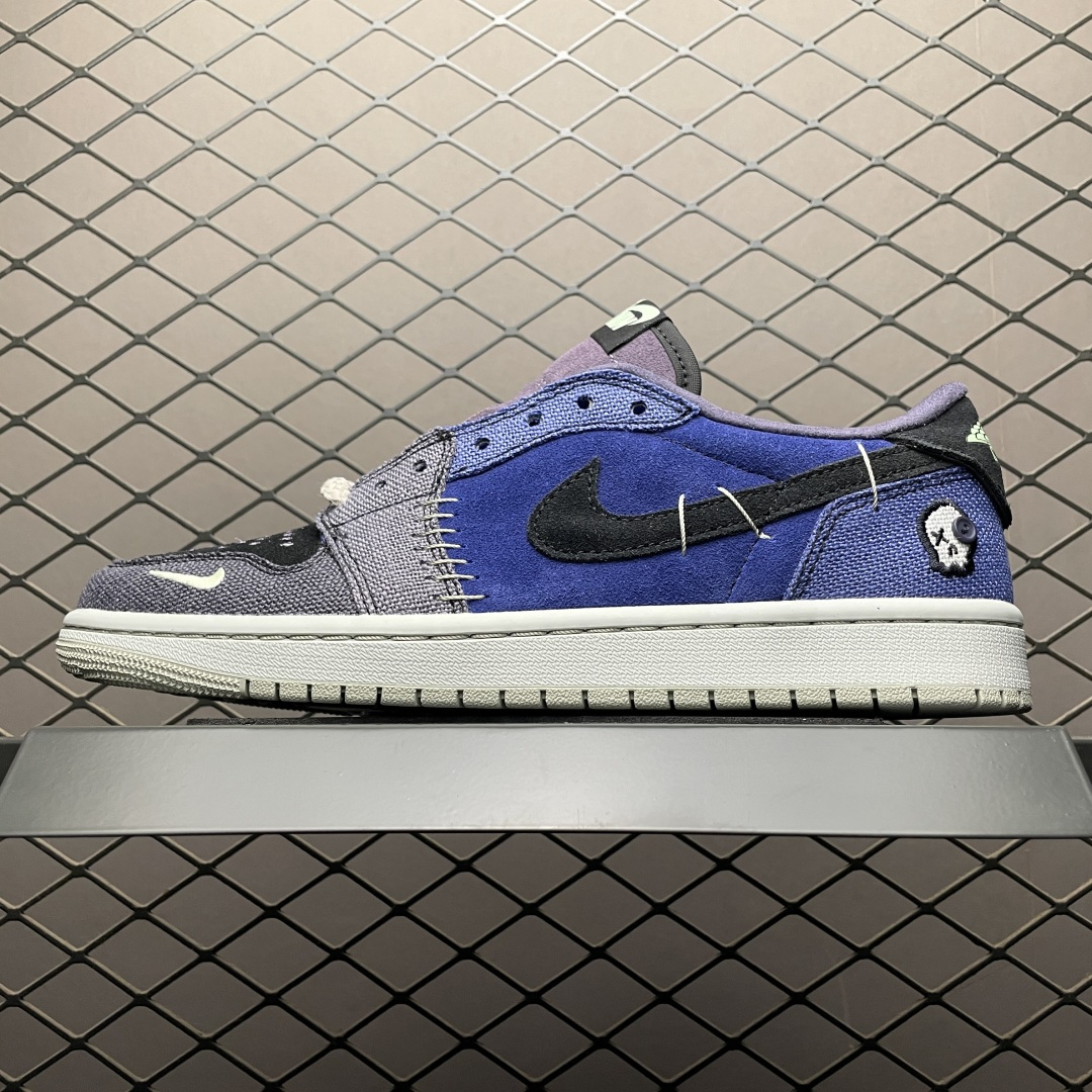 💰240  Zion Williamson x Air Jordan 1 Retro Low OG“Voodoo Alternate”巫毒娃娃 IH2309-500 尺码：35.5 36 36.5 37.5 38 38.5 39 40 40.5 41 42 42.5 43 44 44.5 45 46 47.5 编号：29TDEF29