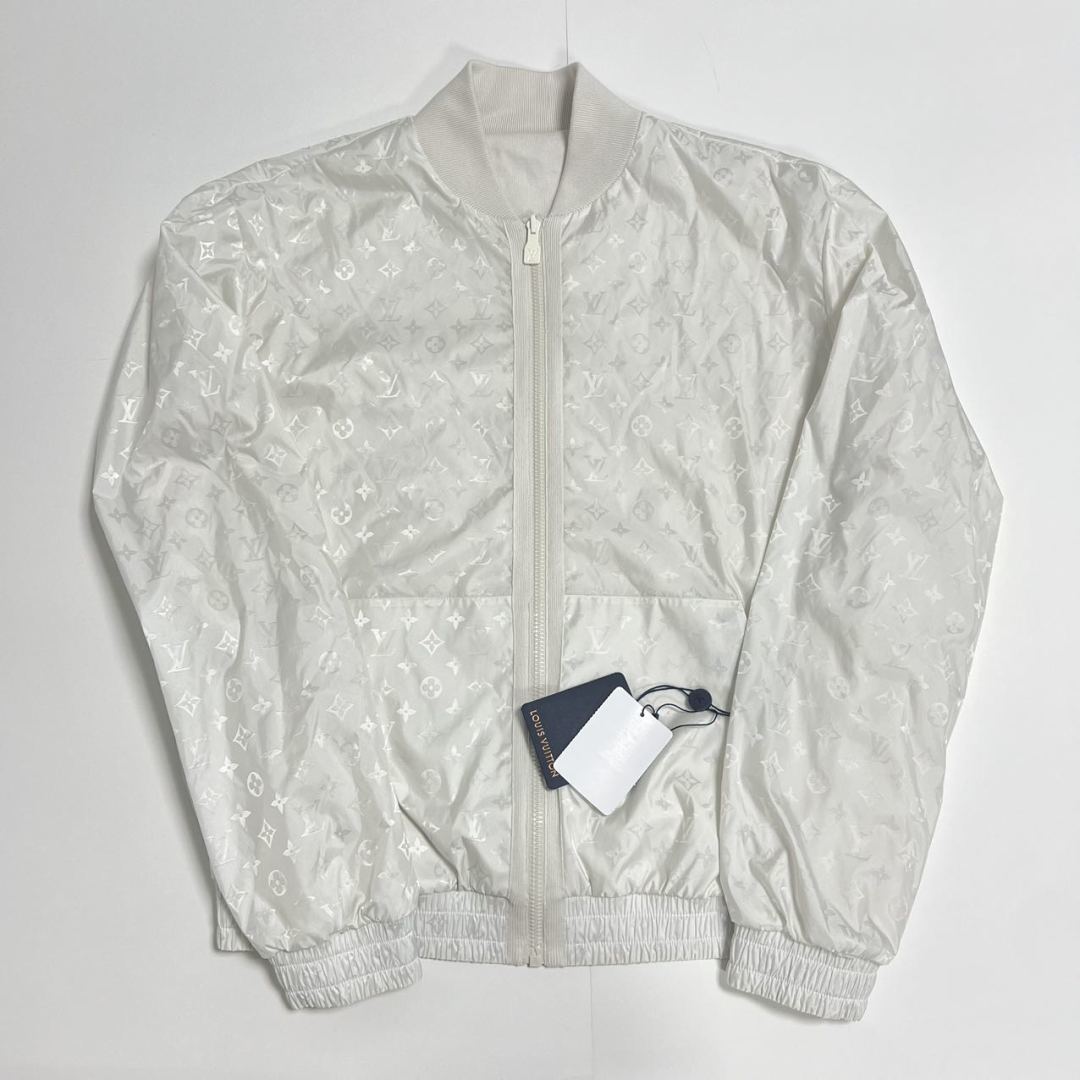 正品原版🆚大货 无水印生产/对比素材图 S# LV 驴家 双面穿夹克外套 真正原版购回开发 高端零售专供 品质保证 100%放心出街