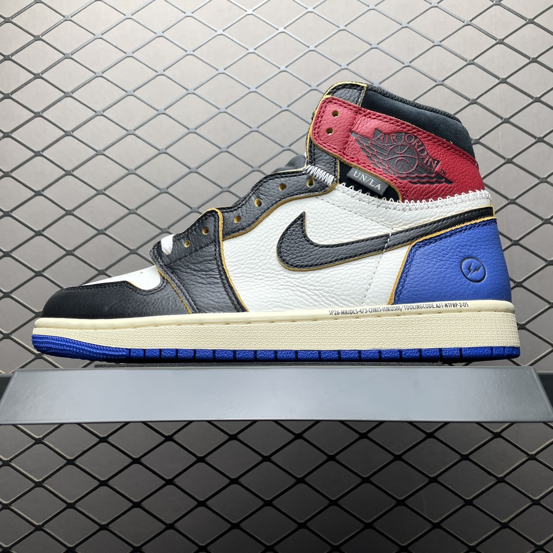 純原 Fragment Design x Union LA x Air Jordan 1 AJ1喬1 藤原浩三方聯名 IO7847-002 國內頭部一線大廠出品 原鞋原楦頭紙板 原廠資料開發打造 所有材料 配套都是一線高規格配置 平臺高階零