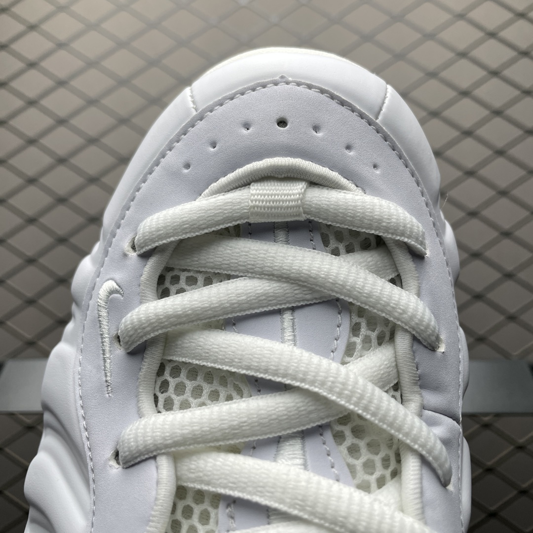 NK Air Foamposite One 市售最强品质 莞产顶级品质 纯白喷 喷泡 HJ5195-10