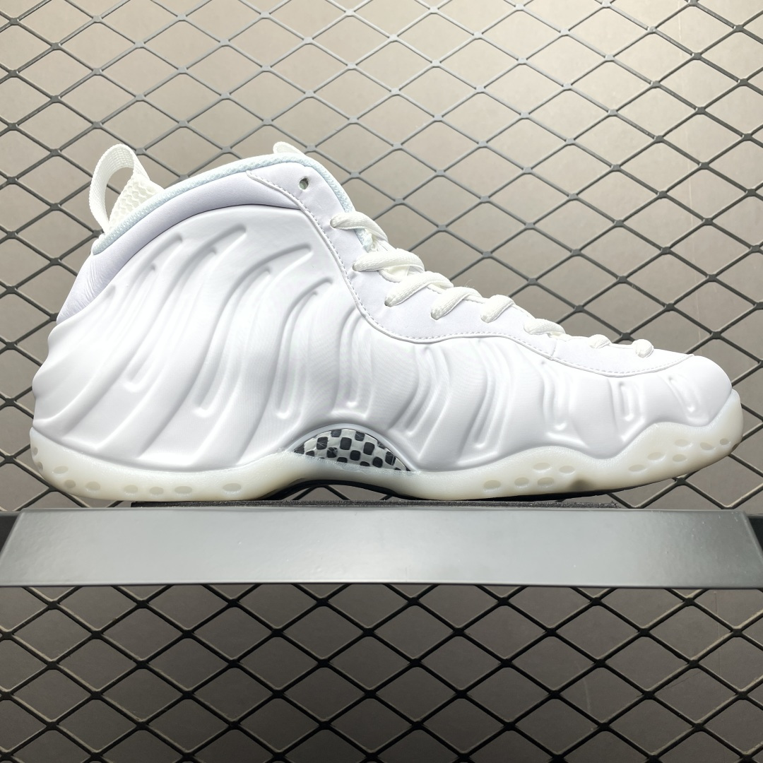 NK Air Foamposite One 市售最强品质 莞产顶级品质 纯白喷 喷泡 HJ5195-10