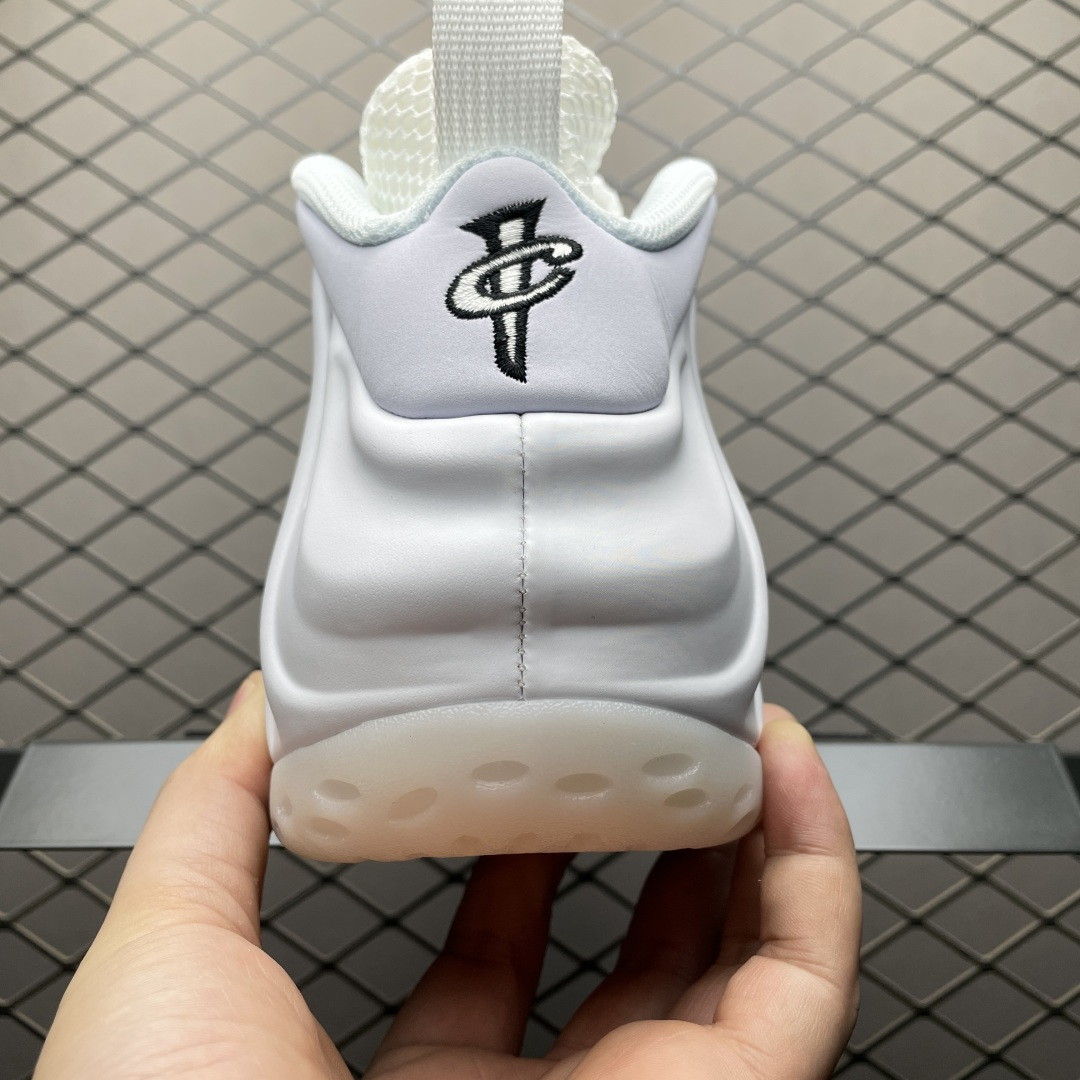 NK Air Foamposite One 市售最强品质 莞产顶级品质 纯白喷 喷泡 HJ5195-10