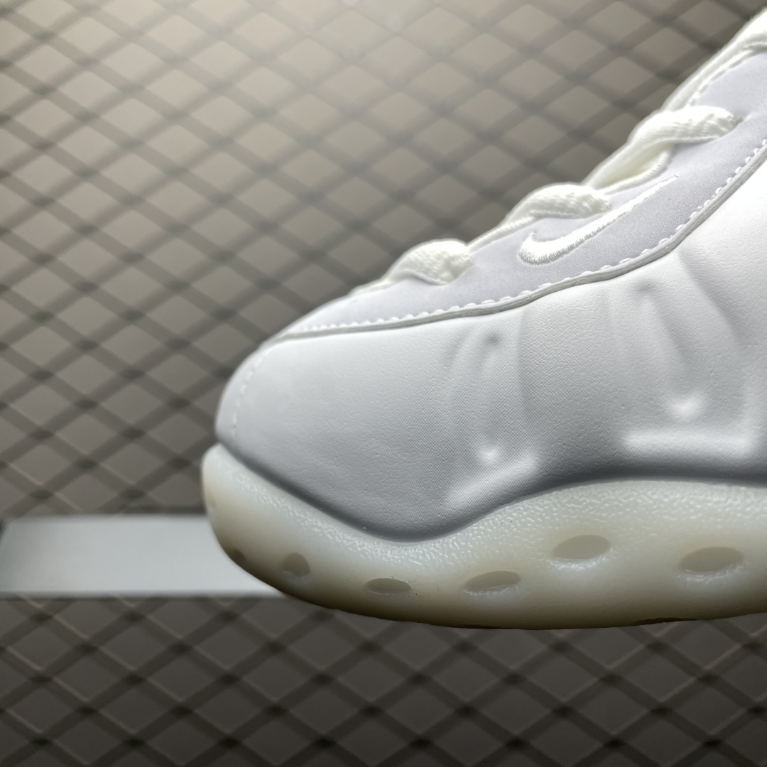 NK Air Foamposite One 市售最强品质 莞产顶级品质 纯白喷 喷泡 HJ5195-10