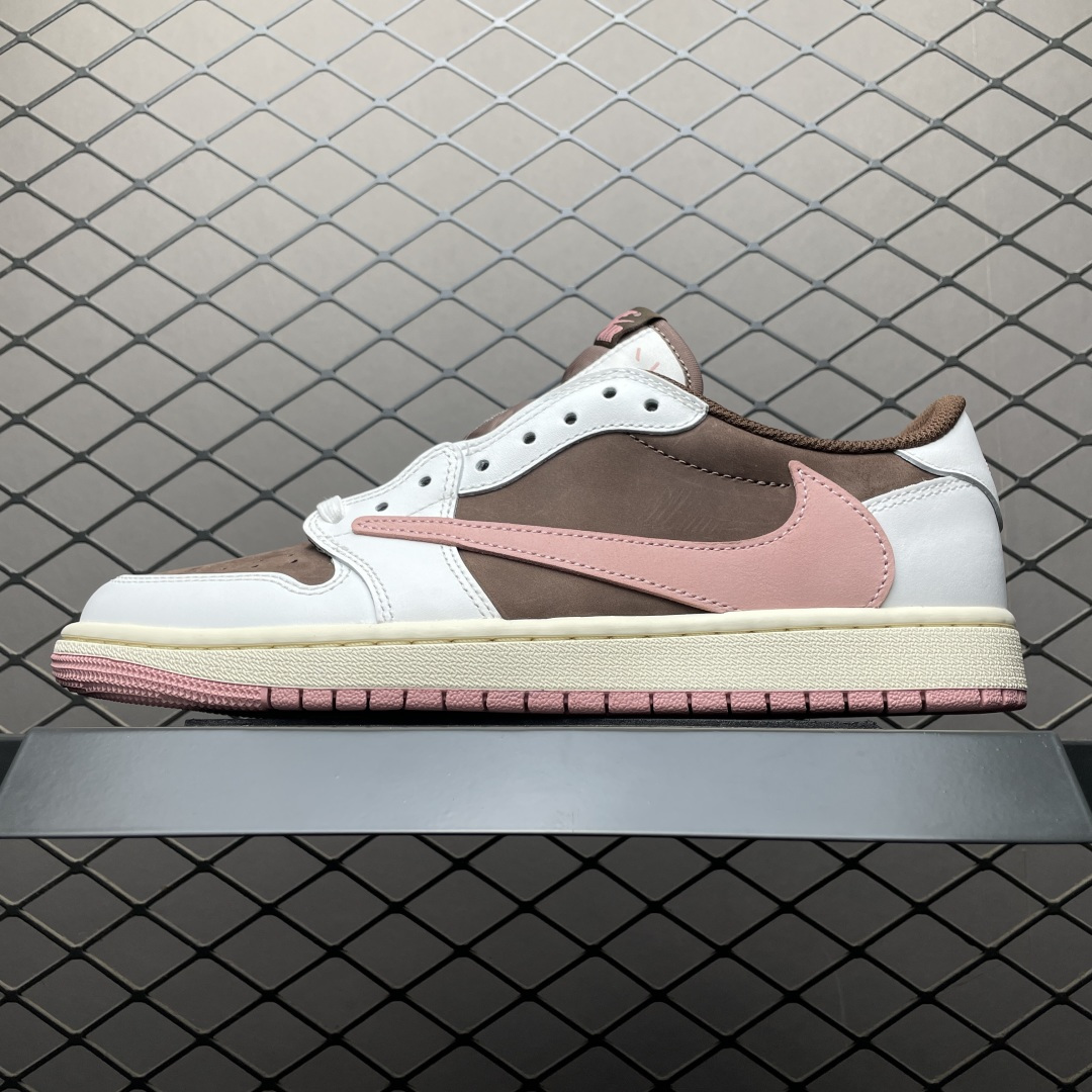 💰400  S版纯原 Travis Scott x Air Jordan 1 AJ1乔1 TS联名倒钩 DZ4137-206 国内头部一线大厂出品 原鞋原楦头纸板 原厂数据开发打造 所有材料 配套都是一线高规格配置 平台高端零售外贸专供品质 尺码：35.5 36 36.5 37.5 38 38.5 39 40 40.5 41 42 42.5 43 44 44.5 45 46 47.5 48.5 编号：45PHUIN