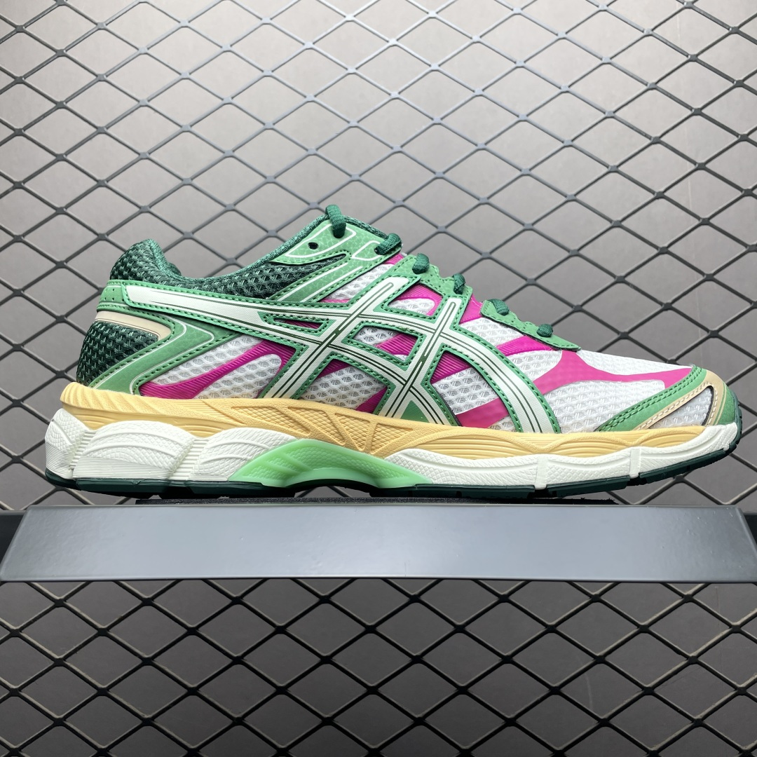 Asics Gel-Cumulus 16 亚瑟士 网面低帮休闲运动鞋 1203A763-100 采用双层