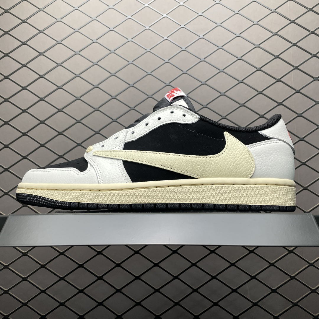 💰570 純原Travis Scott x Air Jordan 1 AJ1喬1低幫倒鉤 XZ6868-001 大廠代工流水線打造 純原級既視感 細節隨意對比 尺碼：40 40.5 41 42 42.5 43 44 44.5 45 46 