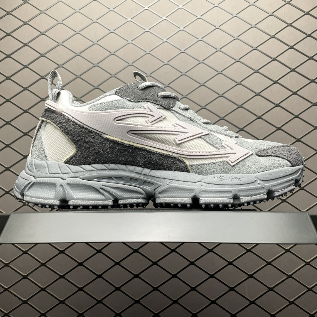 Off-White 低帮复古休闲鞋 采用高端的工艺盒，材质也各方面也是没有任何的对比性 尺码：36 37