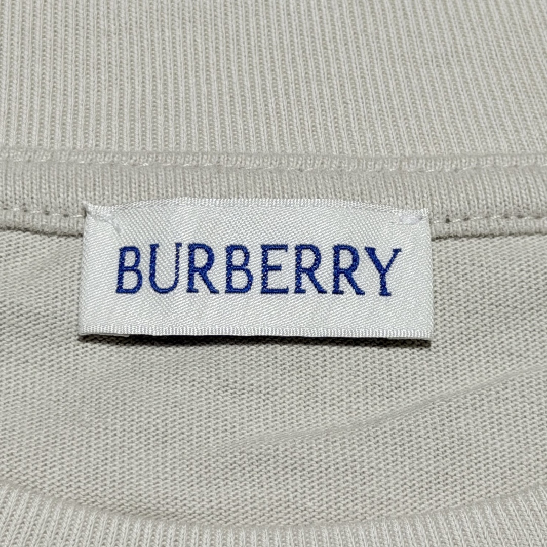 S# BBR 巴宝莉 蓝色绳子绣短袖 真正原版购回开发打板 高端零售专供 品质保证 100%放心出街 尺