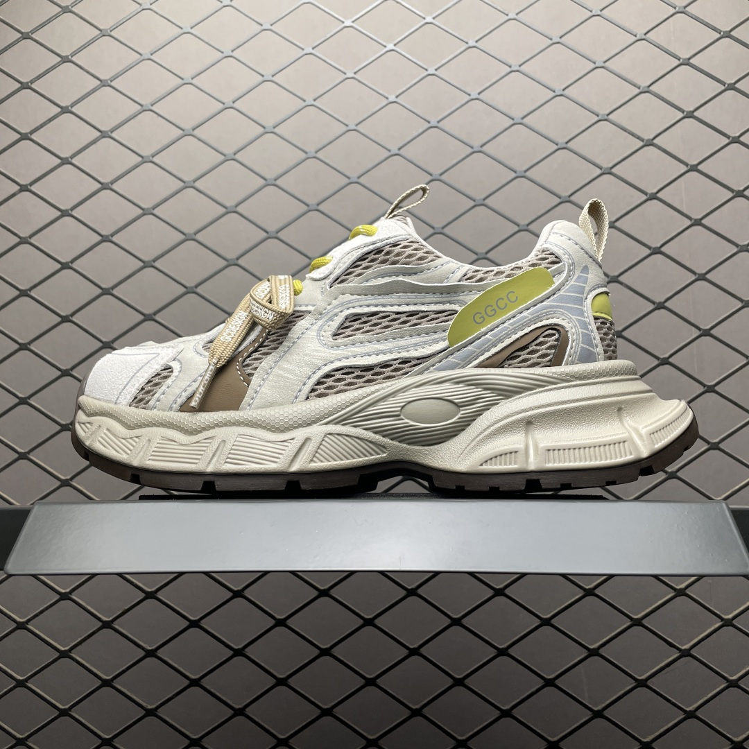 GG-CC 2026 早春新款 时尚潮范百搭厚底老爹鞋 多巴胺配色！上脚青春活力！做旧的磨损感！时尚潮流