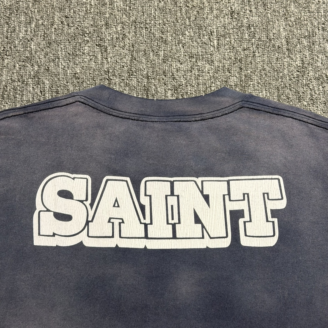S# Saint Michael 烛台人卢米亚印花短袖 真正原版购回开发打板 高端零售专供 品质保证 1
