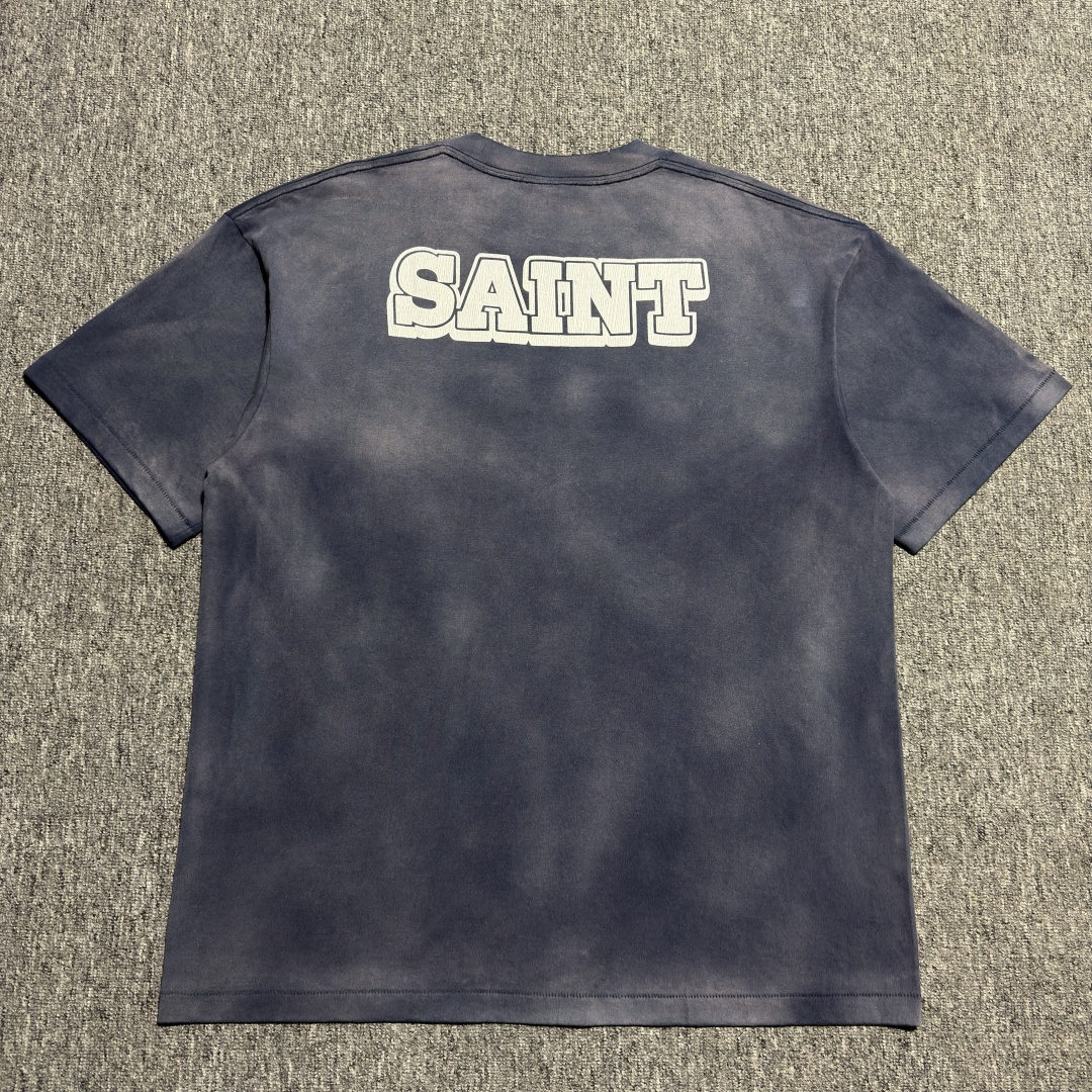 S# Saint Michael 烛台人卢米亚印花短袖 真正原版购回开发打板 高端零售专供 品质保证 1