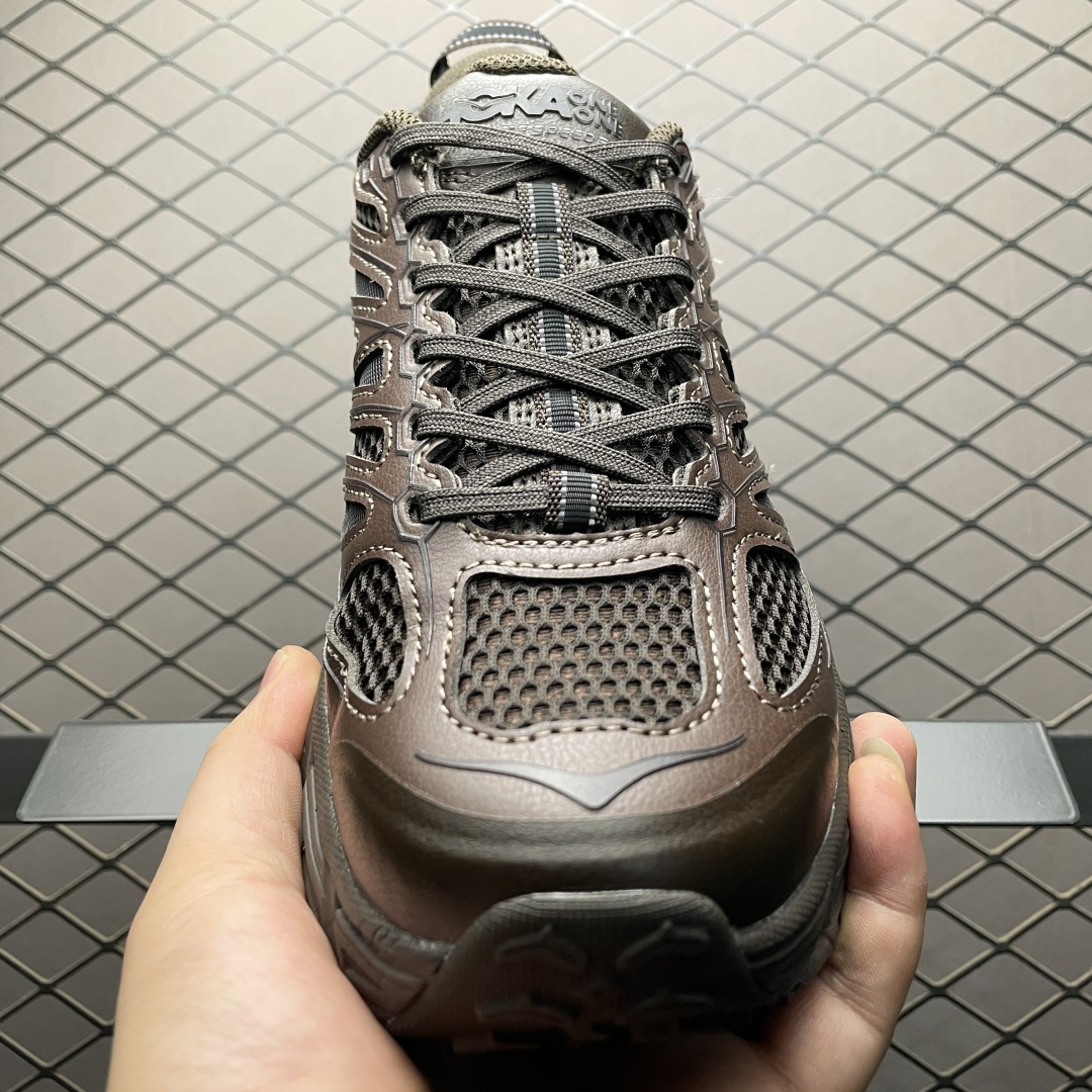 纯原版 Hoka Mafate Speed Three 2 TS 玛法特 超轻厚底轻量山地跑步鞋 顶级版