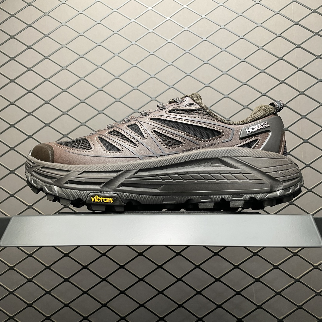 纯原版 Hoka Mafate Speed Three 2 TS 玛法特 超轻厚底轻量山地跑步鞋 顶级版