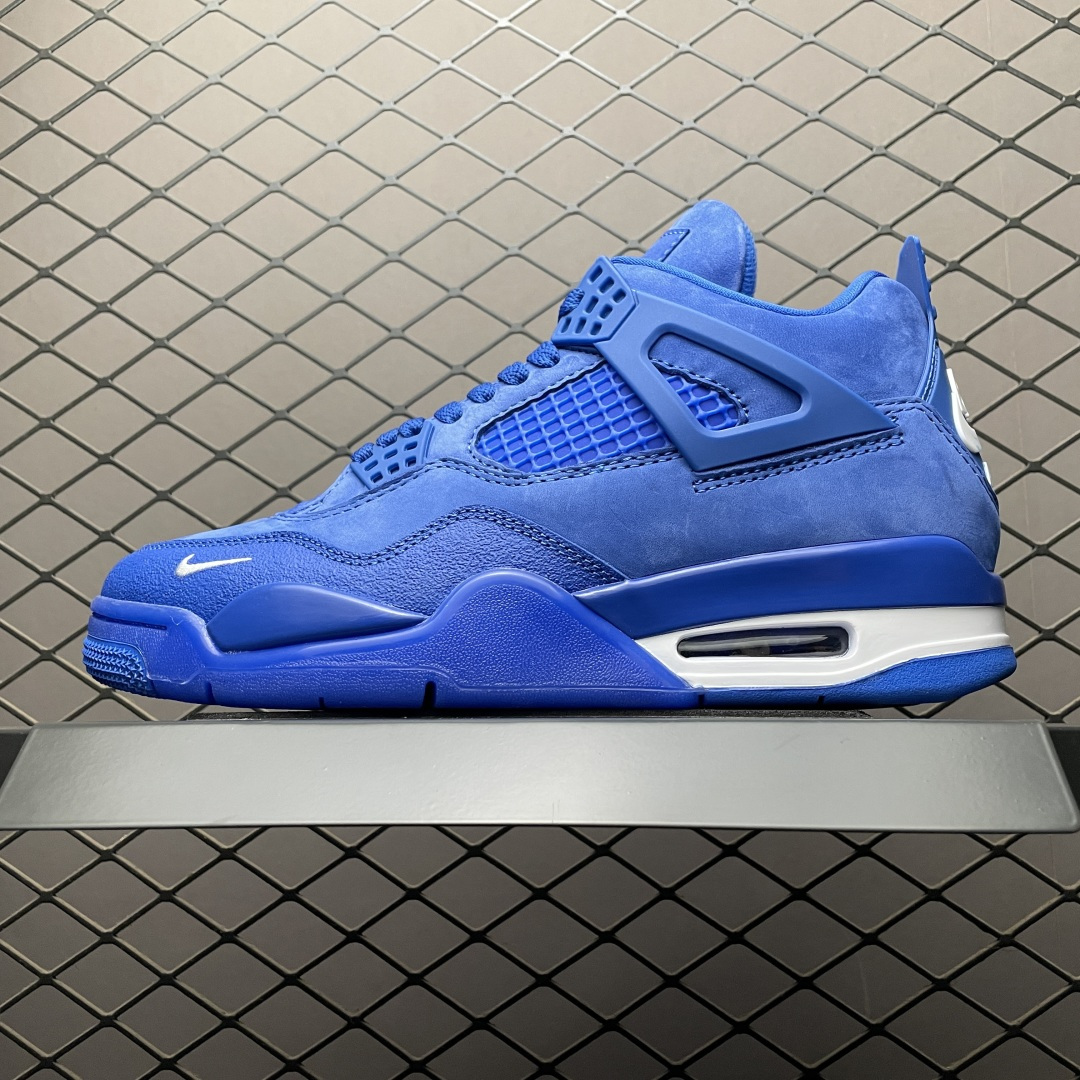純原Nigel Sylvester x Air Jordan 4 Retro AJ4喬4 聯名款文化籃球鞋 HF4340-400 高階外貿頂級大廠DT2.0 支線出品 配置直接拉滿 尺碼：40 40.5 41 42 42.5 43 44 4