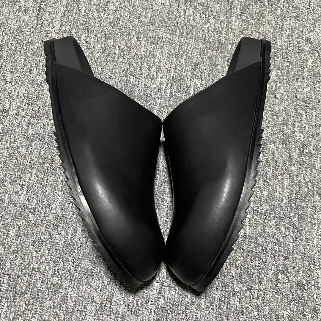 Rick Owens RO Mega 瑞克·欧文斯 慕勒半拖鞋 高端零售外贸平台专供版 原鞋开发拆解原版