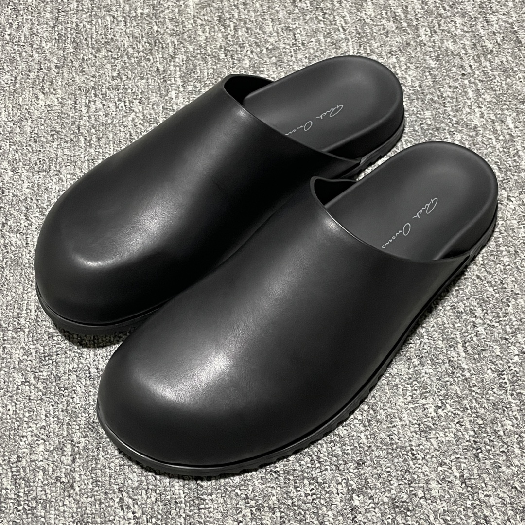 Rick Owens RO Mega 瑞克·欧文斯 慕勒半拖鞋 高端零售外贸平台专供版 原鞋开发拆解原版