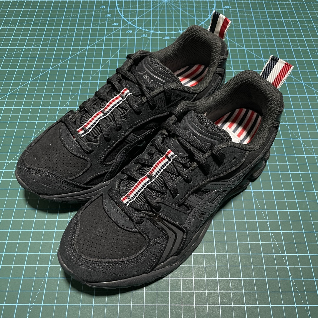 纯原 THOM BROWNE 汤姆·布朗 × Asics 亚瑟士 GEL-Kayano 14 联名款低帮运动休闲跑步鞋 